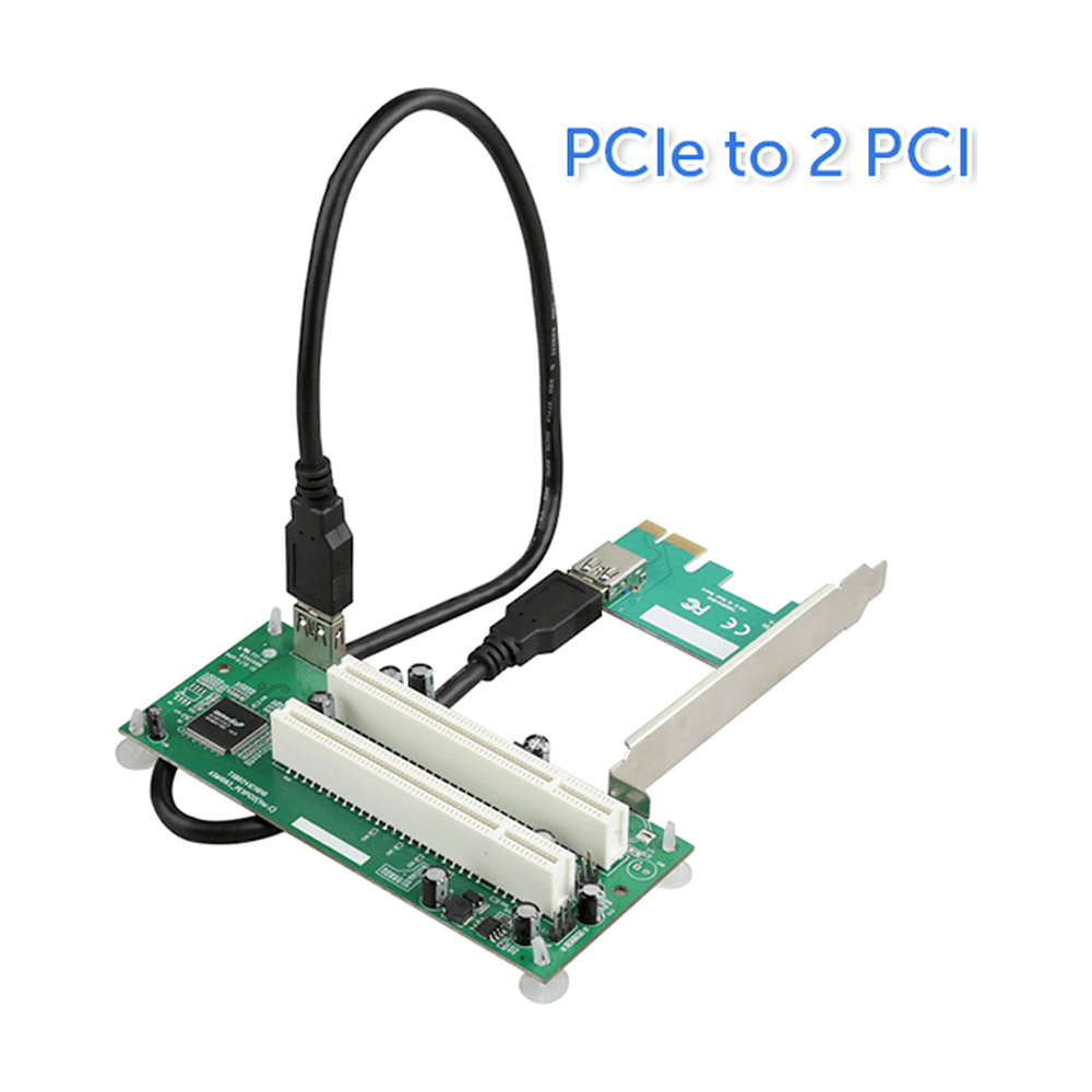 كرت توسعة | PCIe to 2*PCI