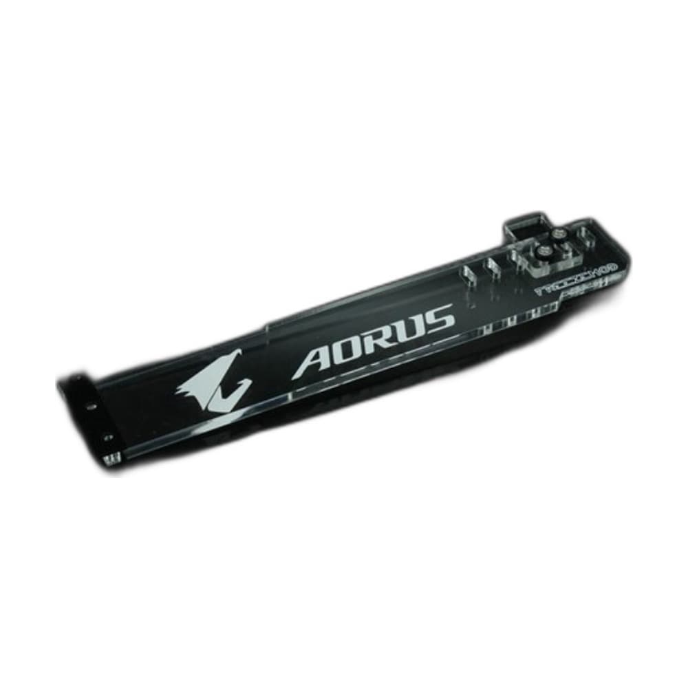 حامل لكرت الشاشة أكريليك مع إضاءة RGB نسخة (AORUS)
