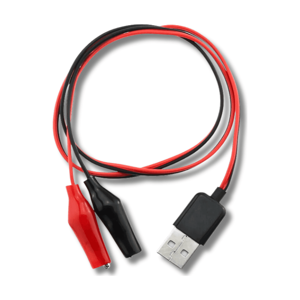 وصلة اختبار واستخراج كهرباء من منفذ USB