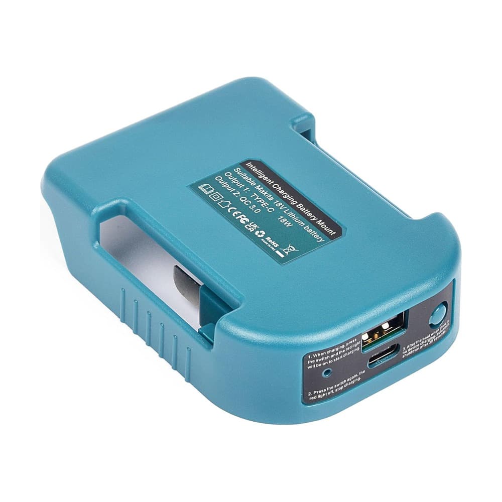 قاعدة استخراج كهرباء مع فتحة USB و Type-C | ماكيتا