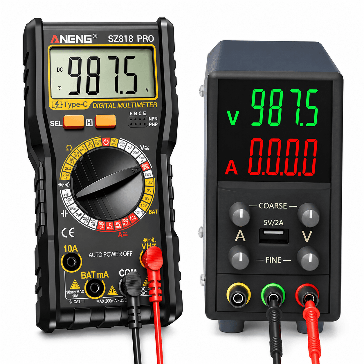 ساعة فحص احترافية Mulimeter ANENG SZ818PRO