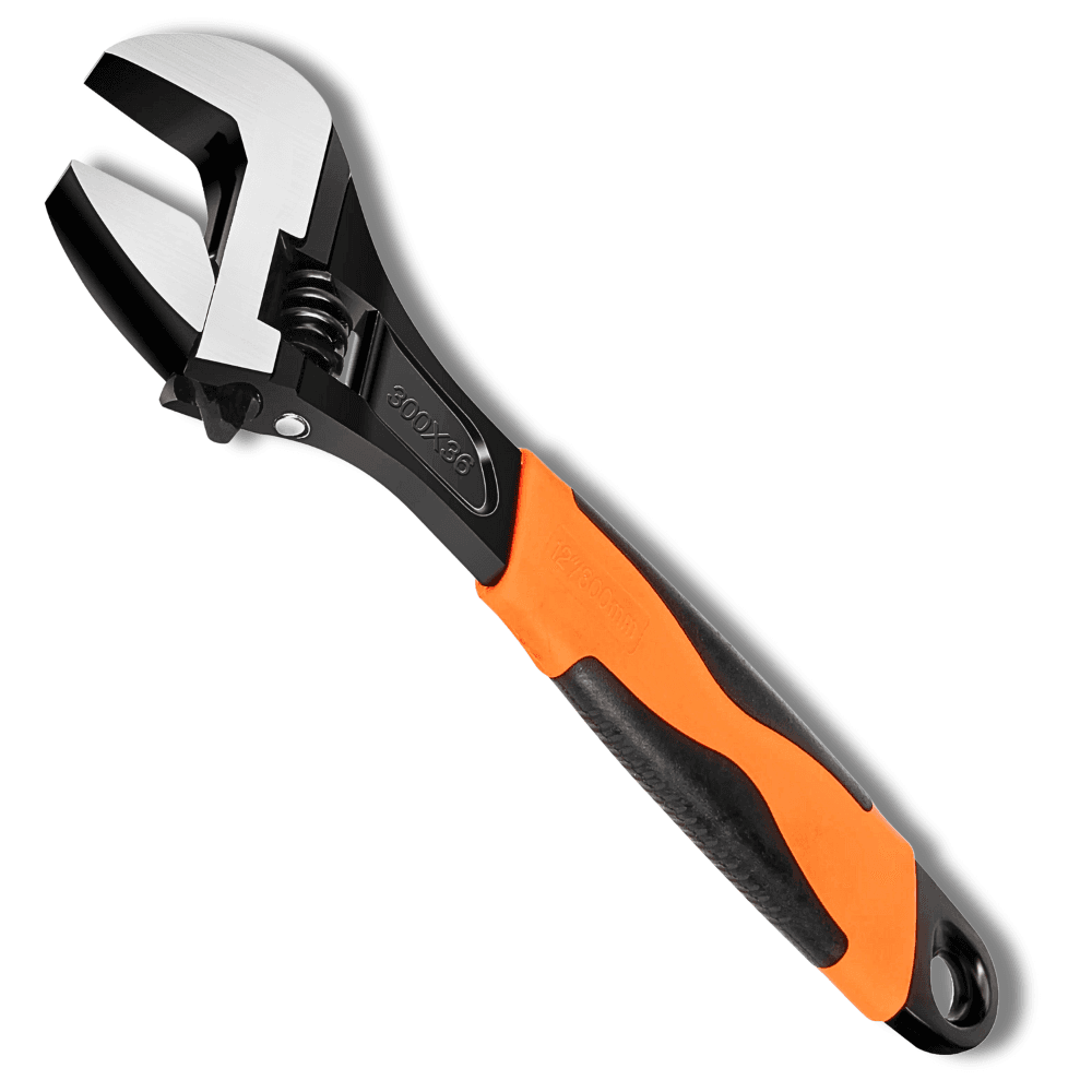 مفتاح ربط قابل للضبط ‎10‎ إنش بمقبض ‎ProGrip