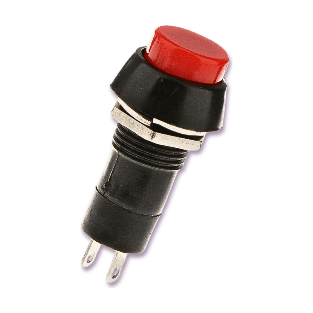 كبسة إيقاف وتشغيل (On-Off) لون أحمر - 250V3A