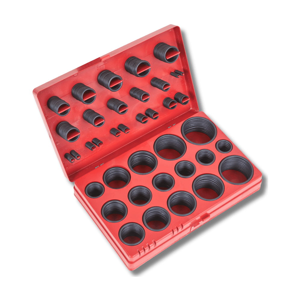 طقم حلقات O-Ring مطاطية متعددة المقاسات | 419 قطعة