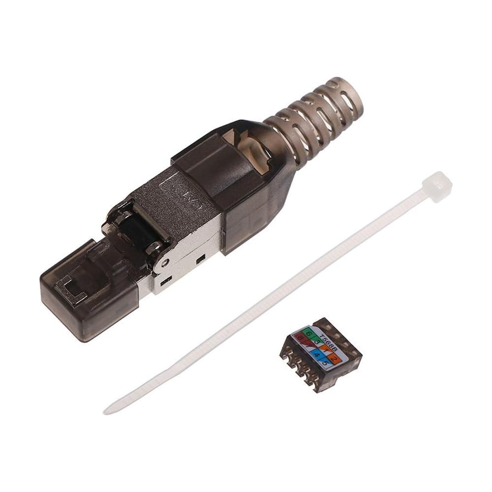 فيشة (ذكر) شبكة RJ45 CAT8